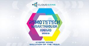 RemoteTech Breakthrough Award Badge 2023 Cloudbrink